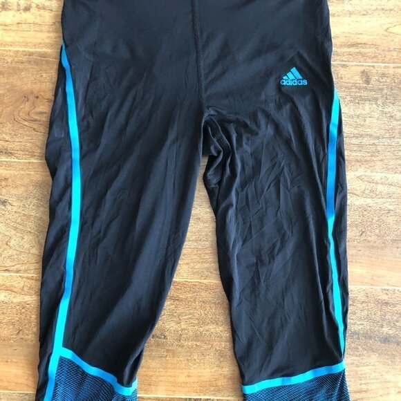 𝅺adidas adizero Comp 3/4 Running Tights - Picture 2 of 7